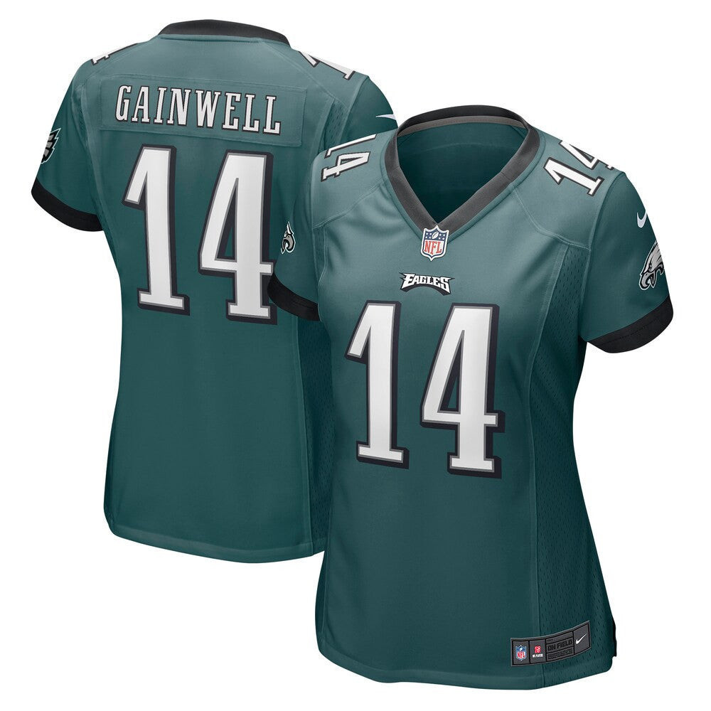 Women’S Philadelphia Eagles Kenneth Gainwell Nike Midnight Green Game Jersey