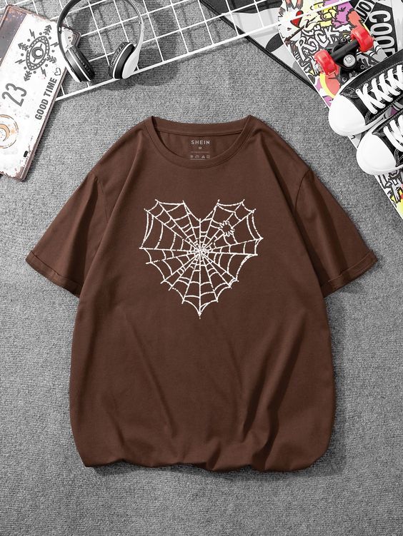 Spider Web Gothic T-Shirt