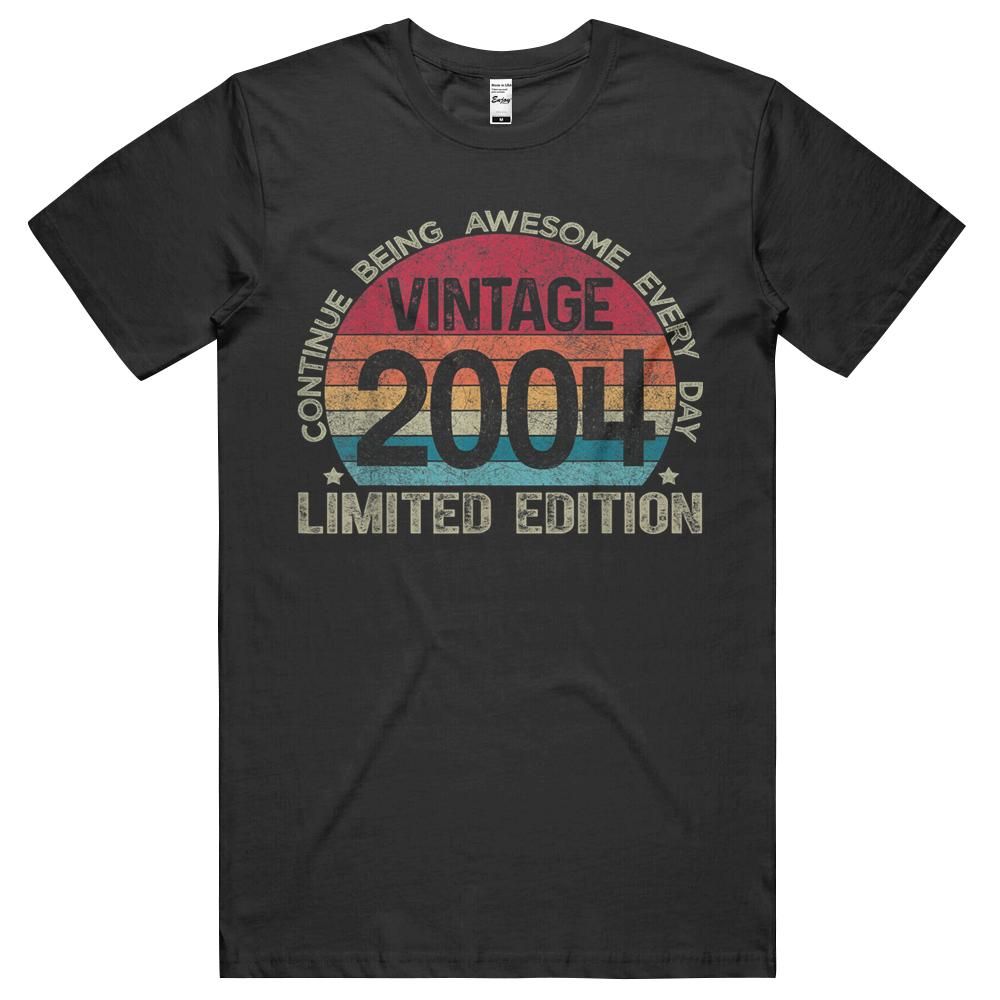 17th Birthday Retro Limited Edition 2004 Vintage Birthday Unisex Shirt