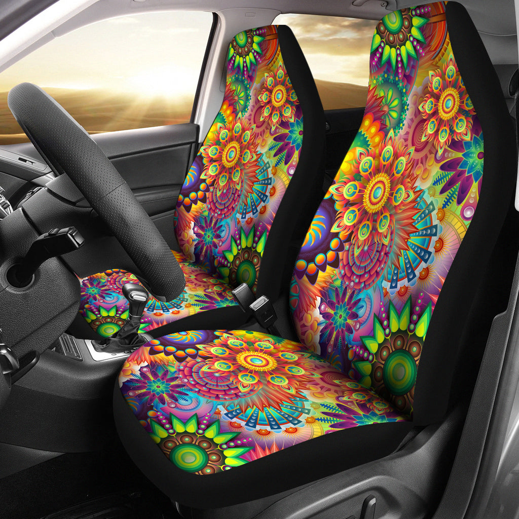 Summer Solstice Custom Car Seat Covers