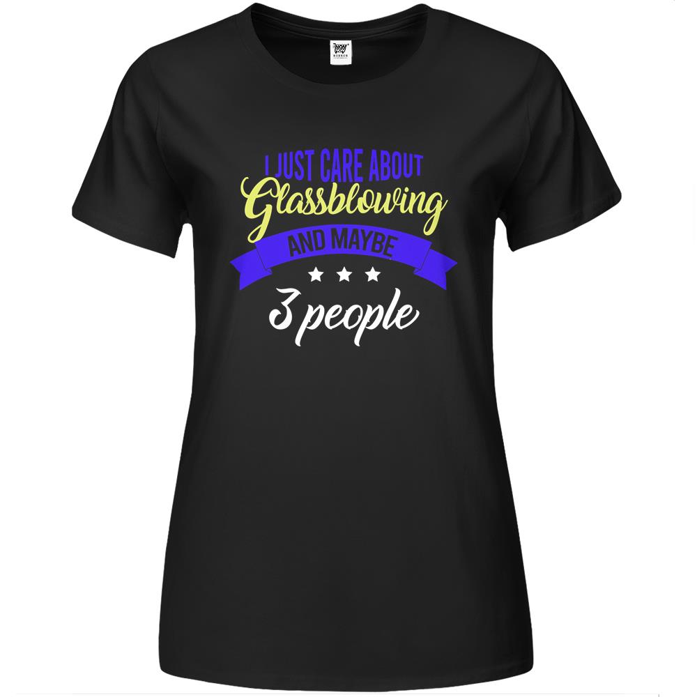 Glassblowing Glassforming Blowpipe Artist Glass Blower Art Premium Womens T Shirts