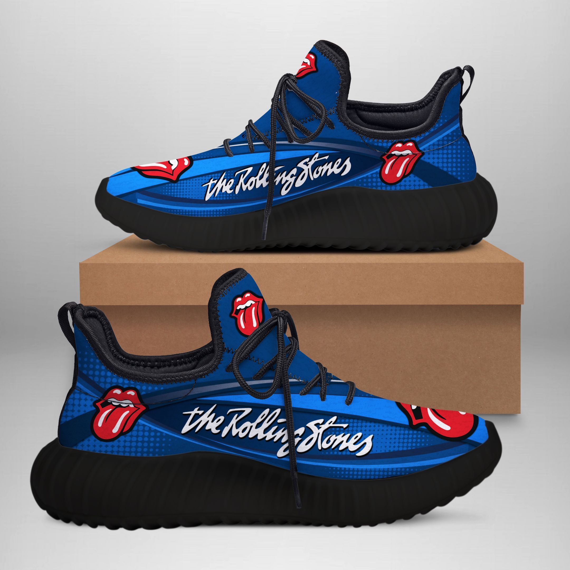 The Rolling Stones Lph Yz Boost Ver 1 (Blue)