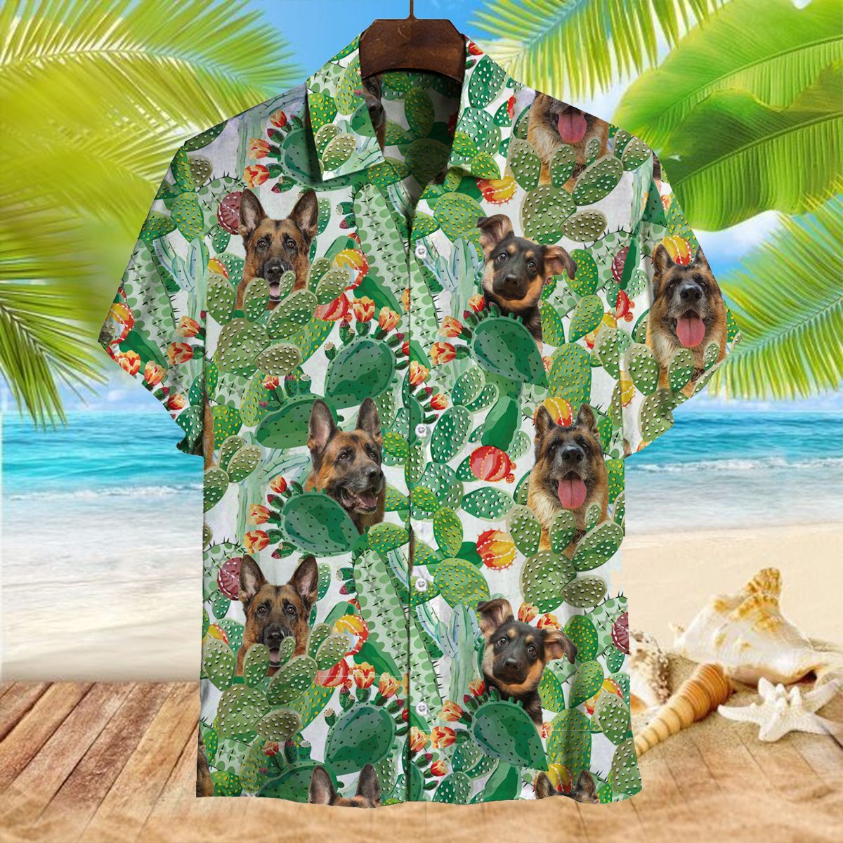 German Shepherd Hawaii Shirt Ha52642