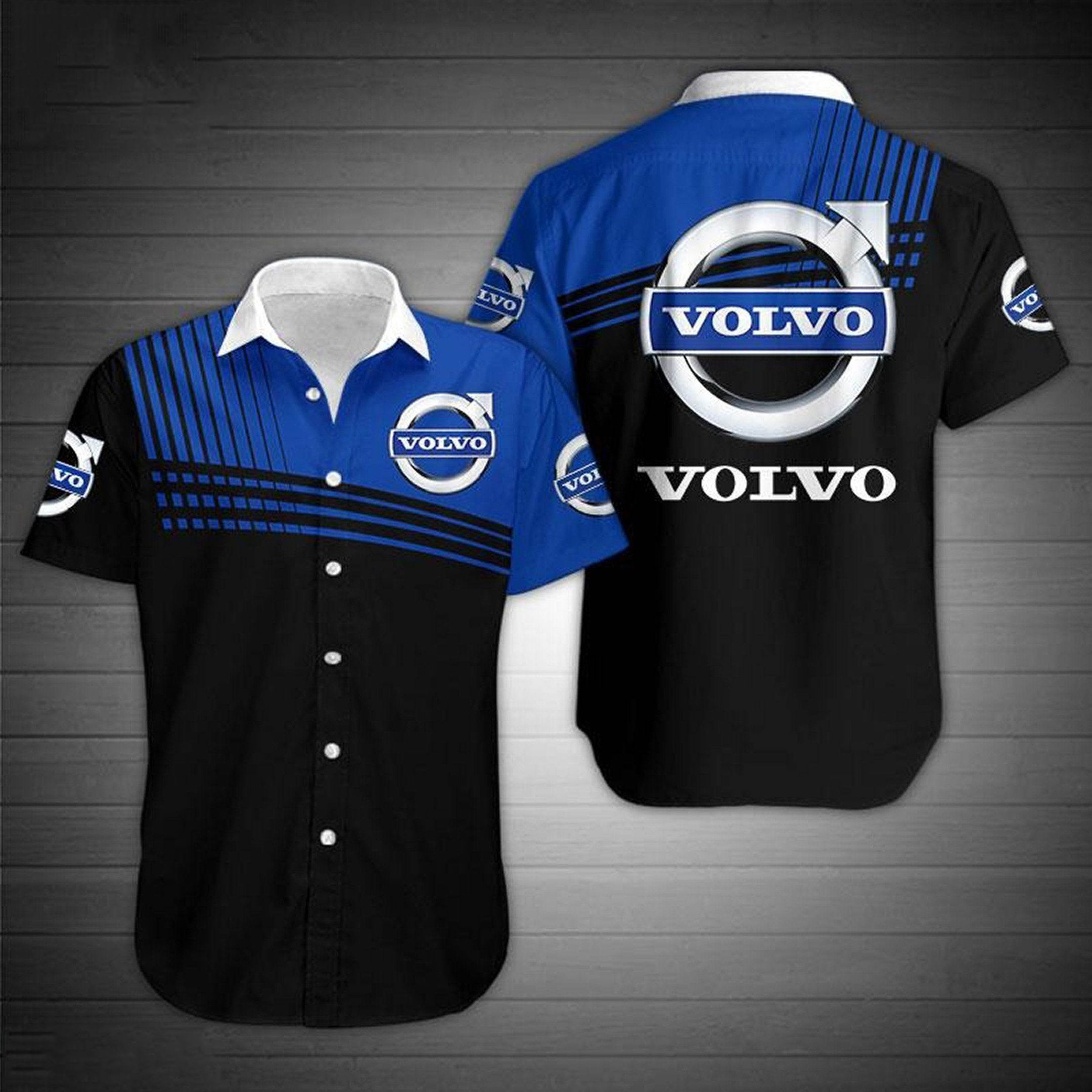 Volvo Summer Fashion Short Sleeve Gifts For Those You Love Hawaiian shirts