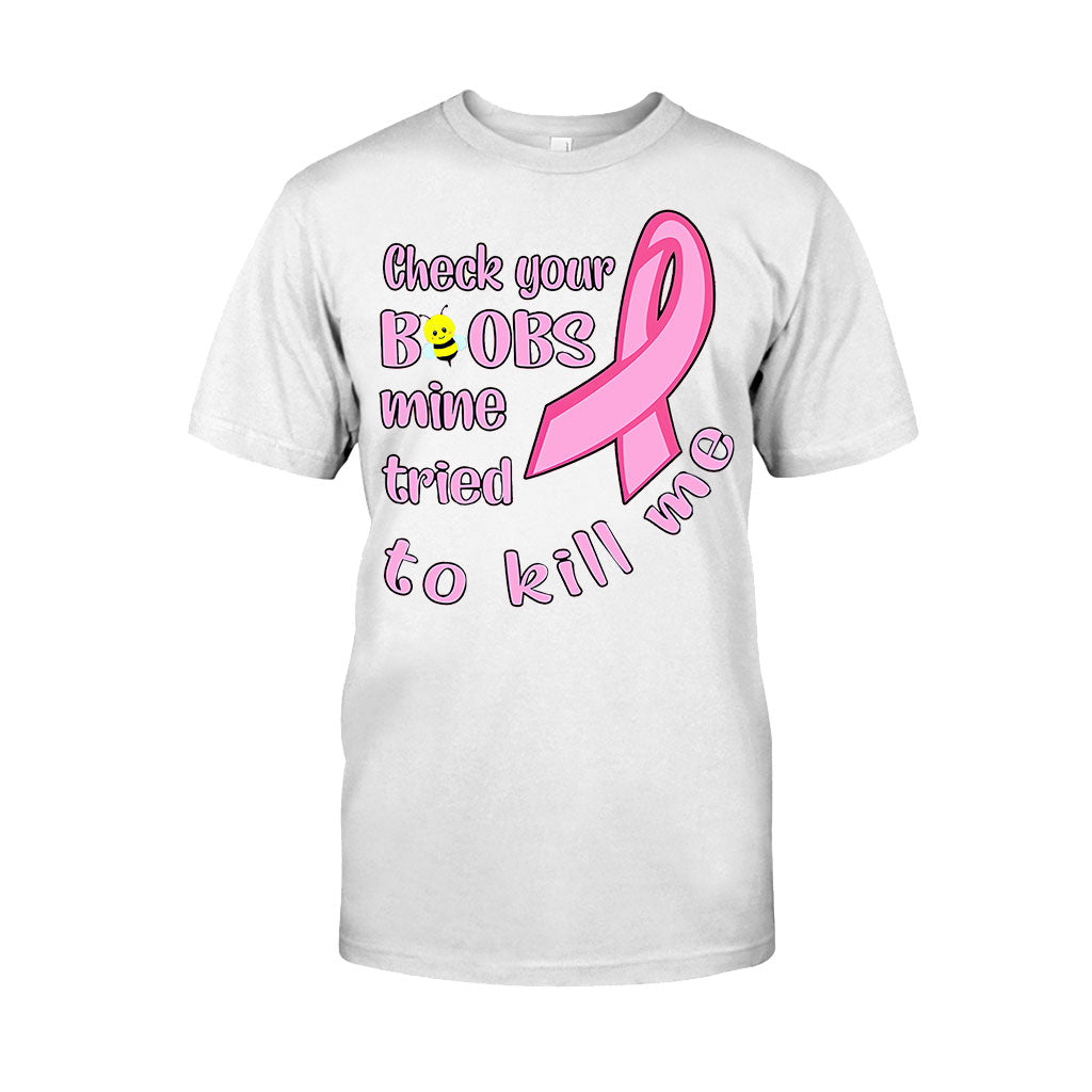 Check Your – Breast Cancer Awareness T-Shirt And Hoodie