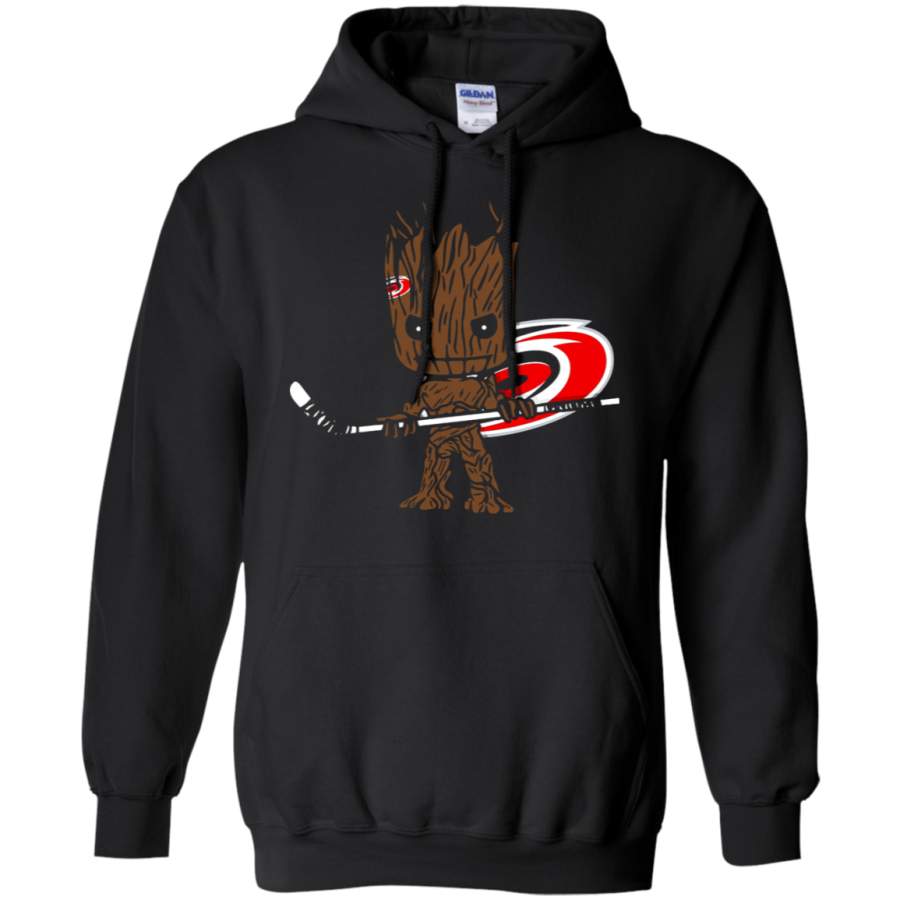 AGR Groot I Am Ice Hockey Player Team Carolina Hurricanes Hoodie