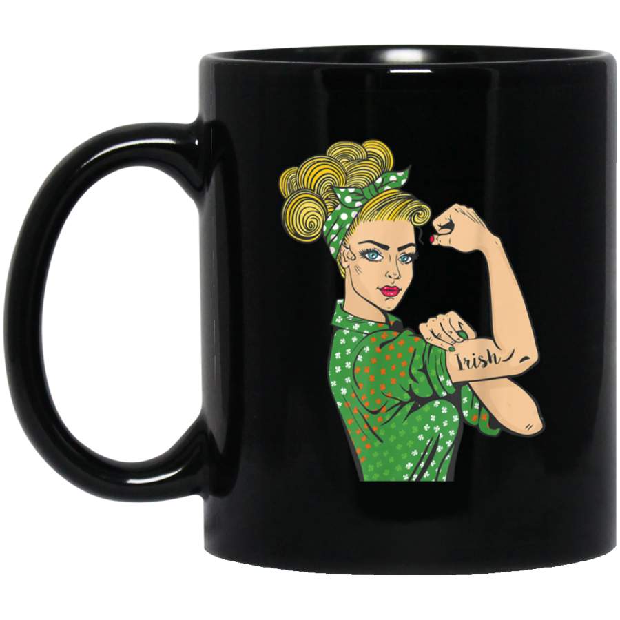 Funny st Patricks Day Irish Women Vintage Patricks Day Mug