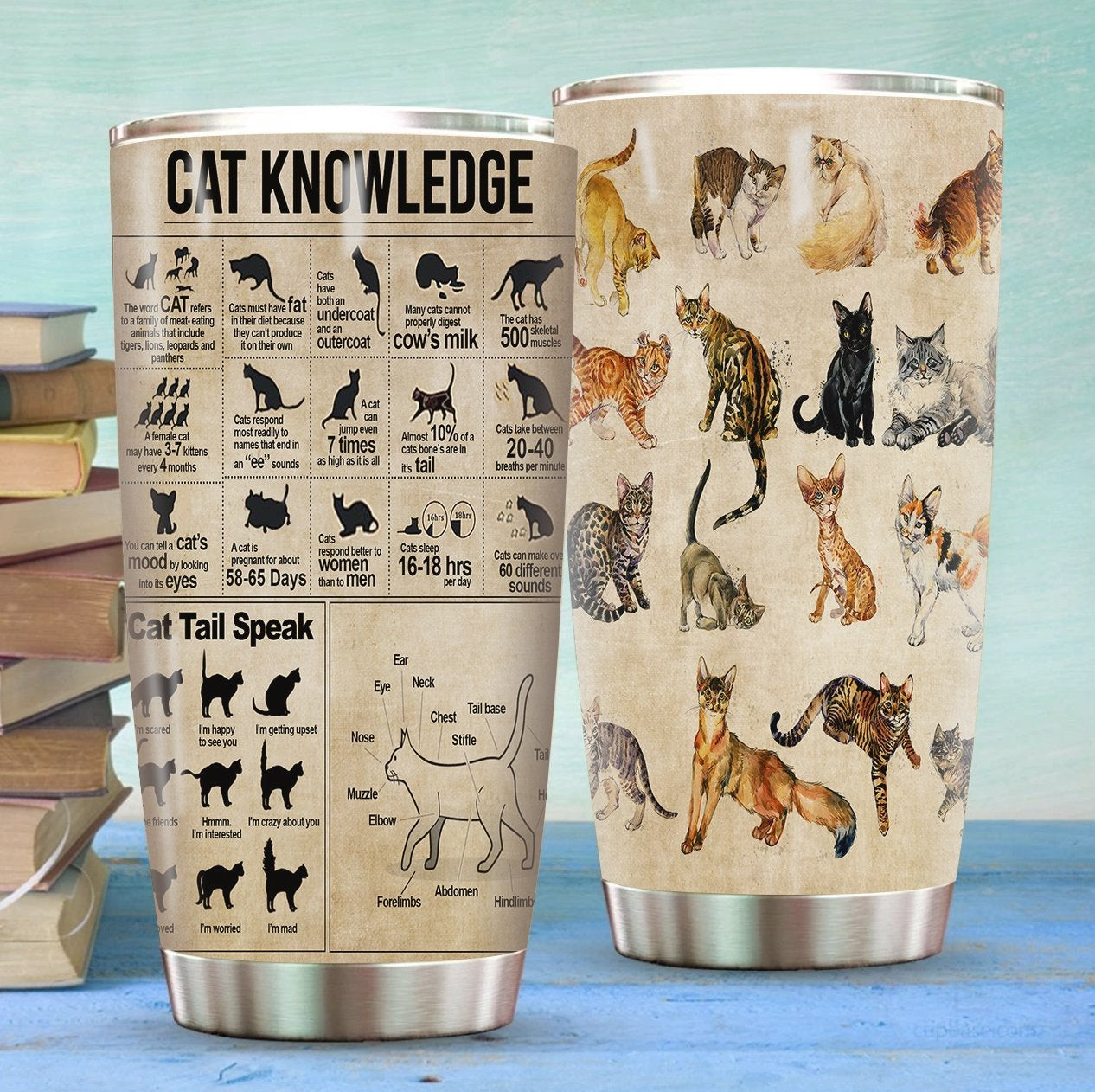 Animal Funny Tumbler Gifts To Friends Men Women – T10