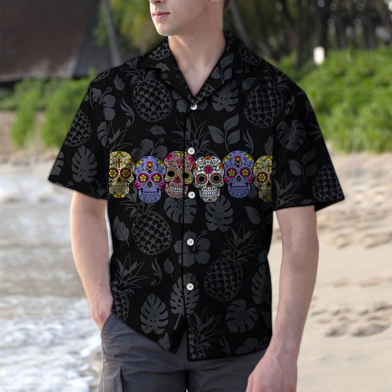 Classic Skull Hawaii Shirt Ha20456