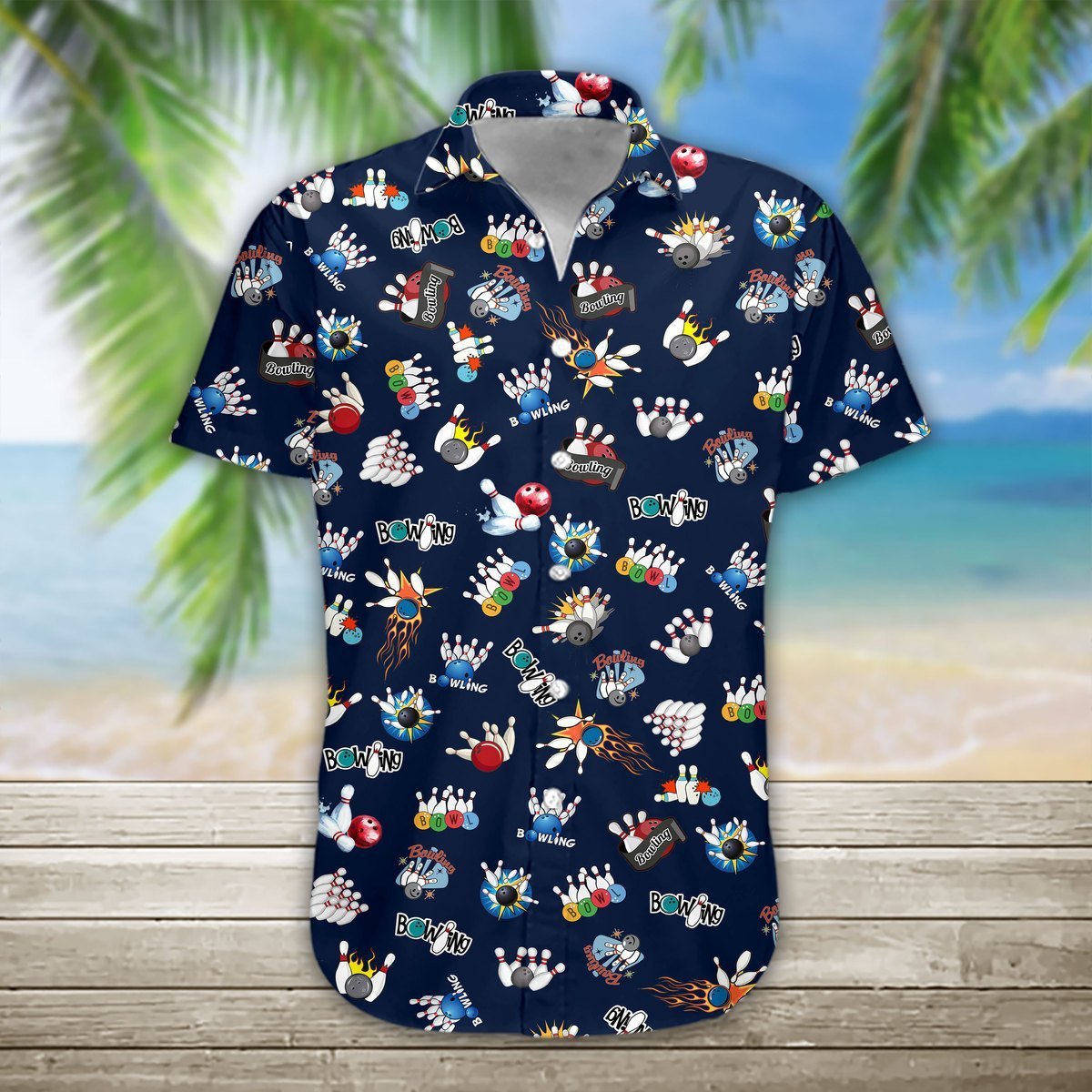 Bowling All Over Printed Hawaii Shirt Ha107790