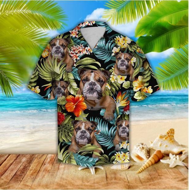 Awesome Bulldogs Hawaiian Shirt | Unisex | Adult | Hw2774