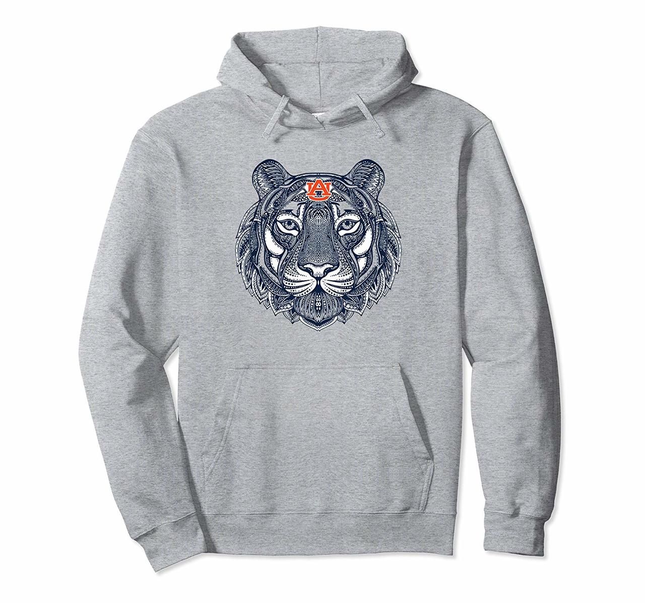 Auburn Tigers Mandala Pattern – Apparel Hoodie