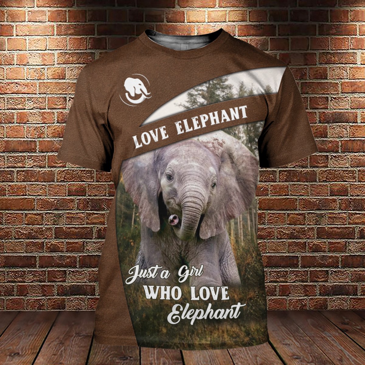 Just A Girl Who Love Elephant 3D All Over