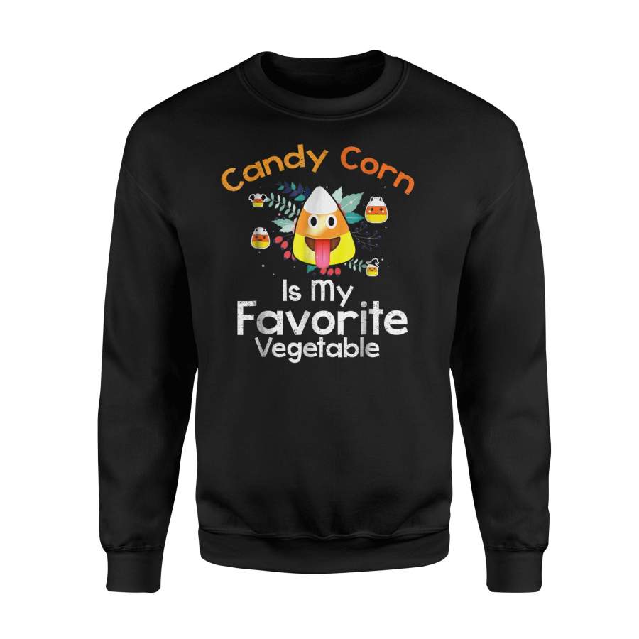 Candy Corn Is My Favorite Vegetable Halloween Sweatshirt