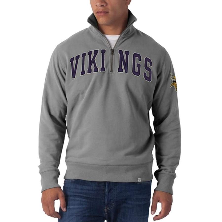 Minnesota Vikings – Striker 1/4 Zip Premium Sweatshirt