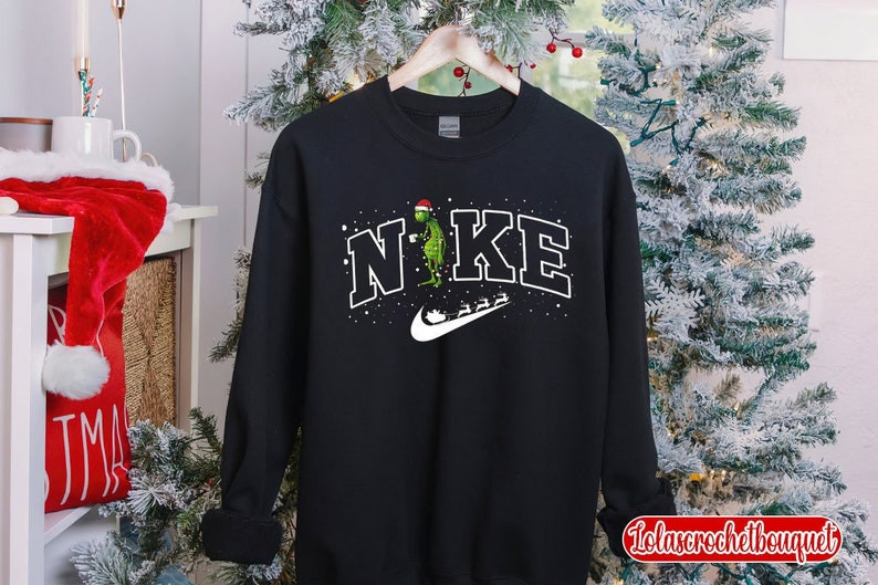 Christmas Sweatshirt, Grinch Ni.Ke Shirt For Women Men