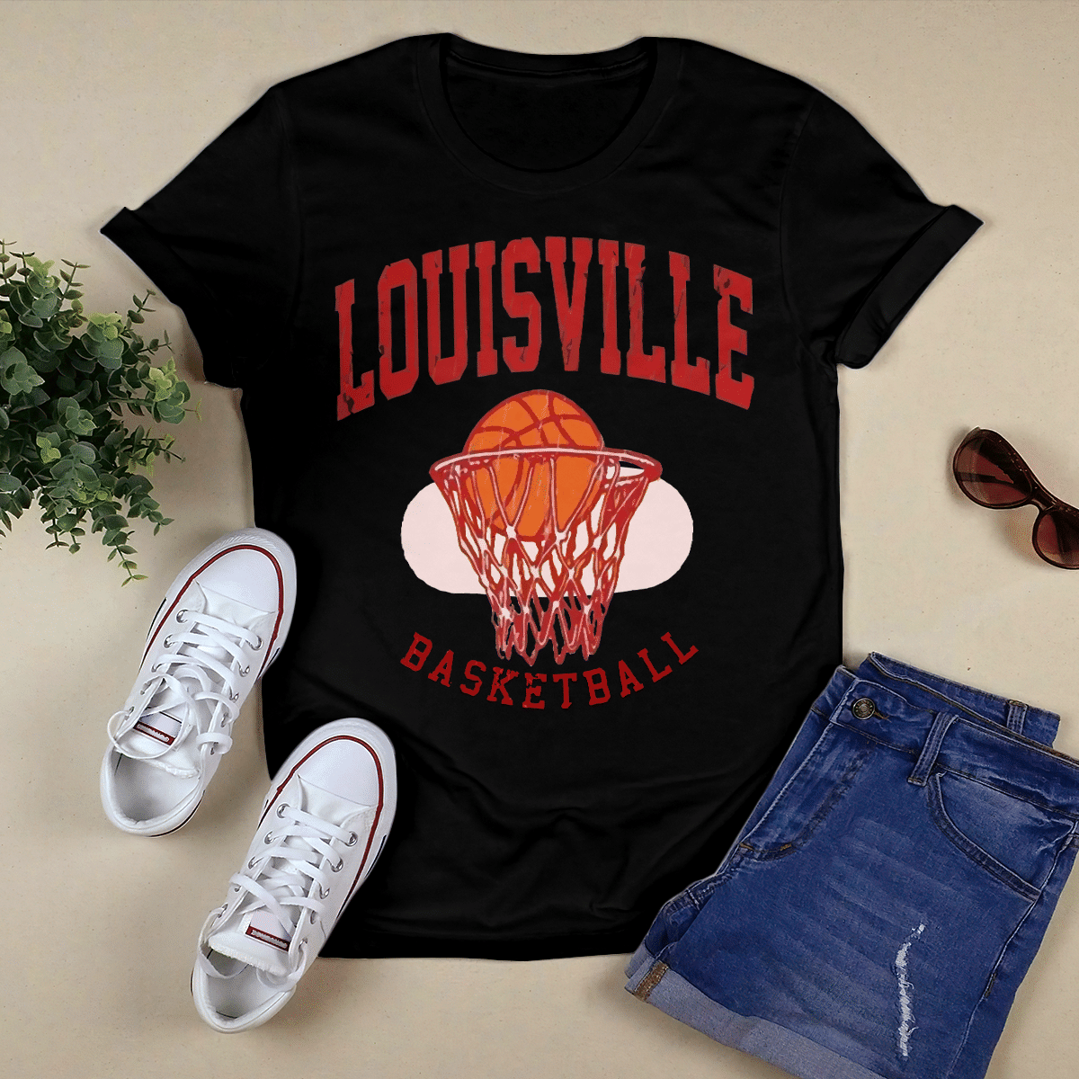 Vintage Louisville Basketball Sweatshirt