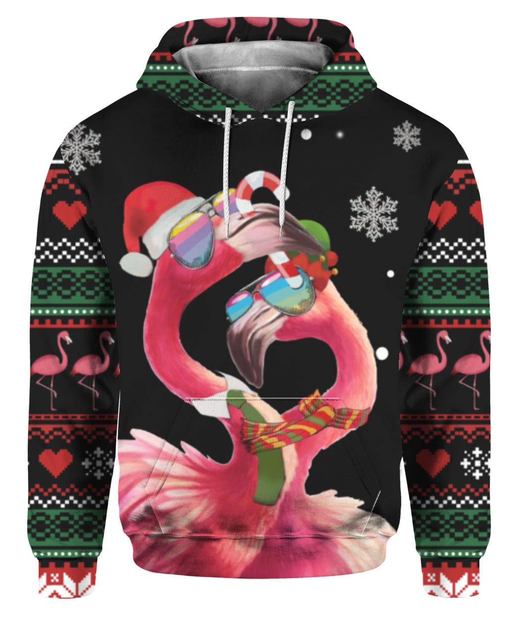Flamingo Couple 3D All Over Print | For Men & Women | Adult |  Hp1738
