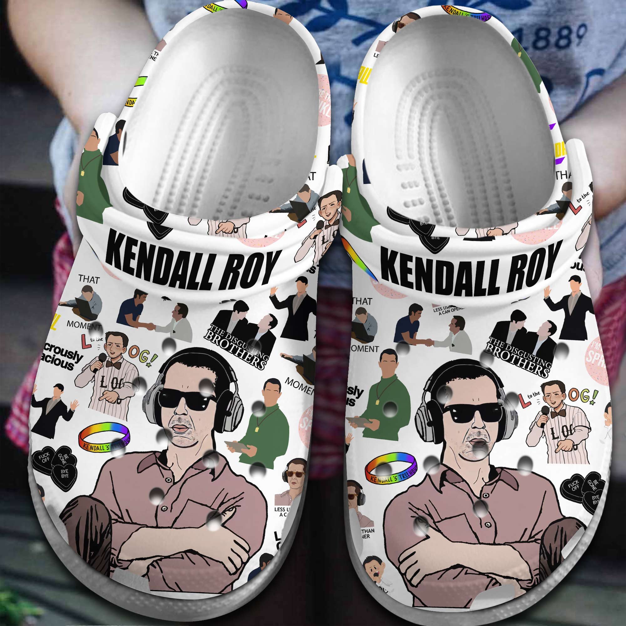 Kendall Roy Actor Movie Crocss Clogs For Men Women And Kid 4Qz5Eldq