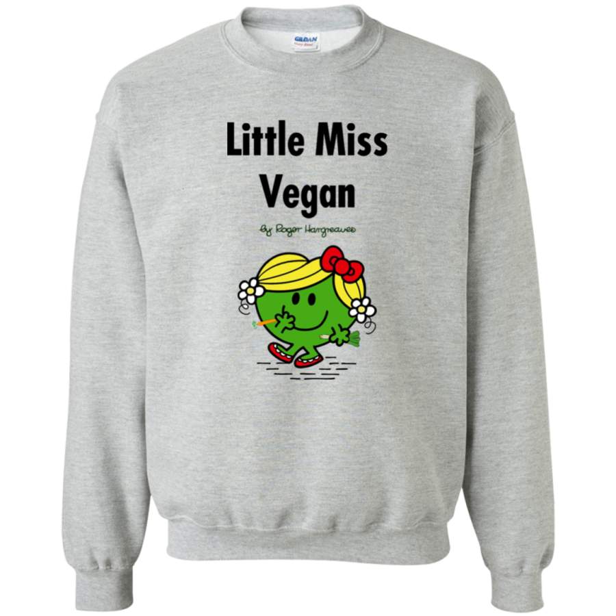 AGR Little Miss Vegan Crewneck Pullover Sweatshirt