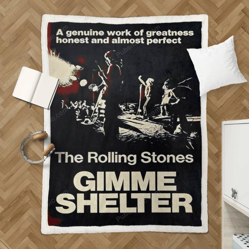 The Rolling Stones – Movies Sherpa Fleece Blanket