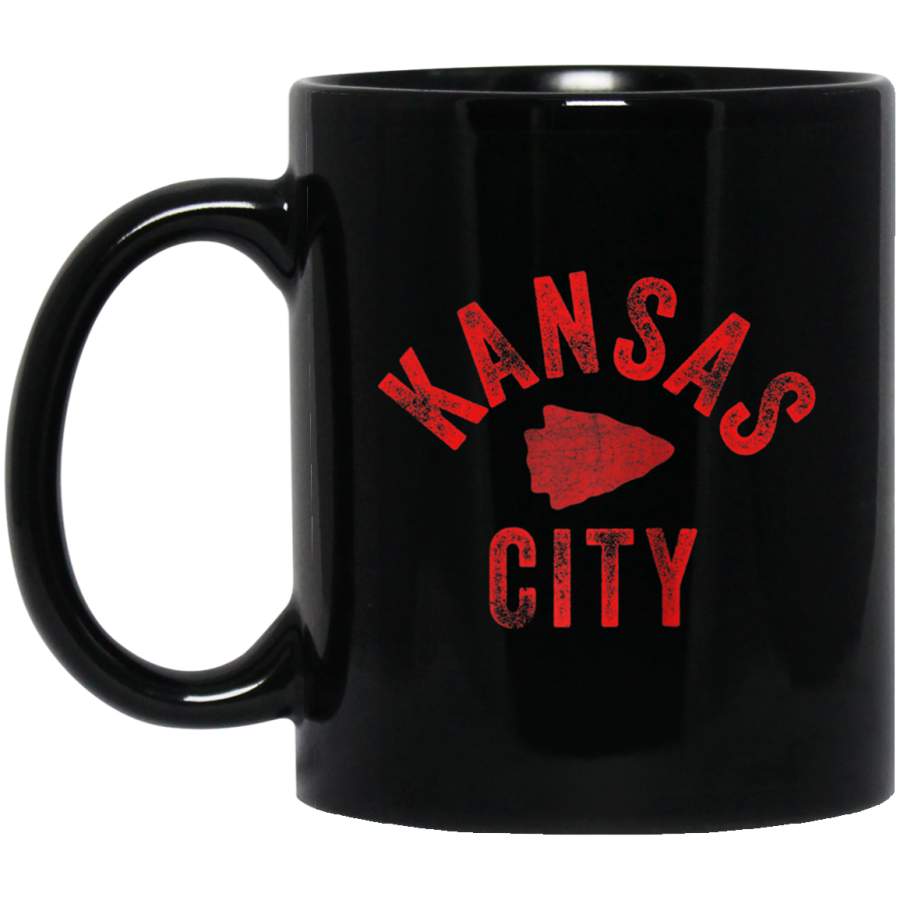 KC Red Kingdom Kansas City Kc Football Fan Pro Gear Coffee Mug