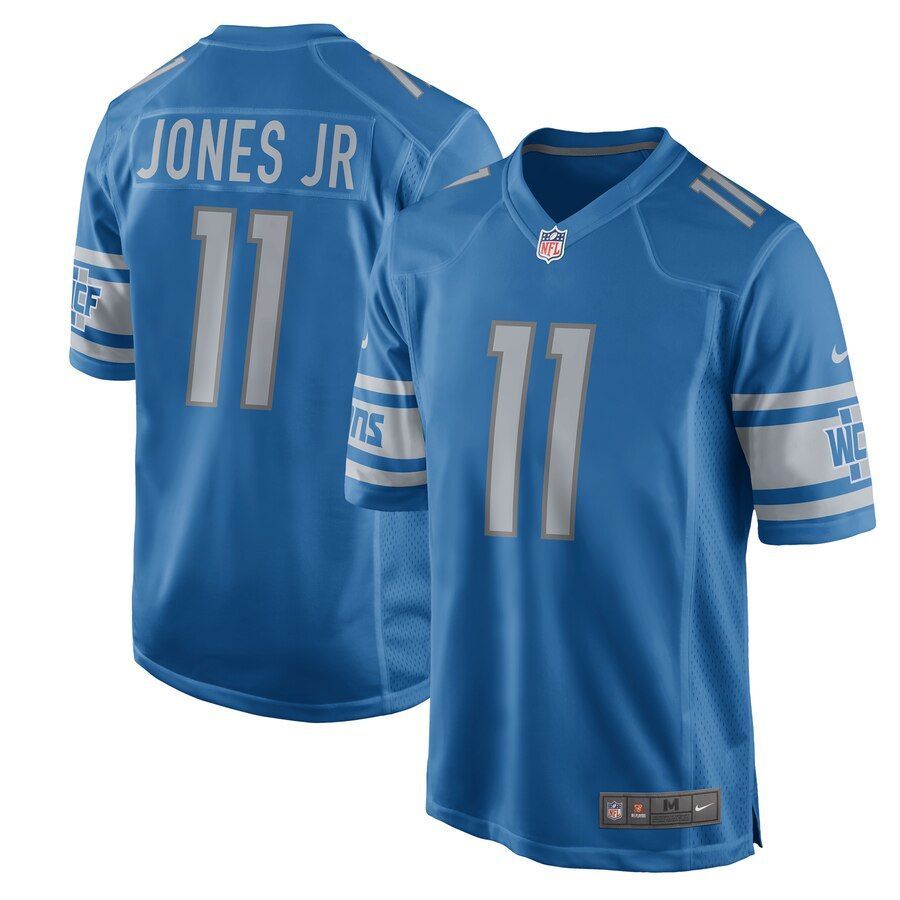 Marvin Jones Jr Detroit Lions Game Jersey Blue 2019