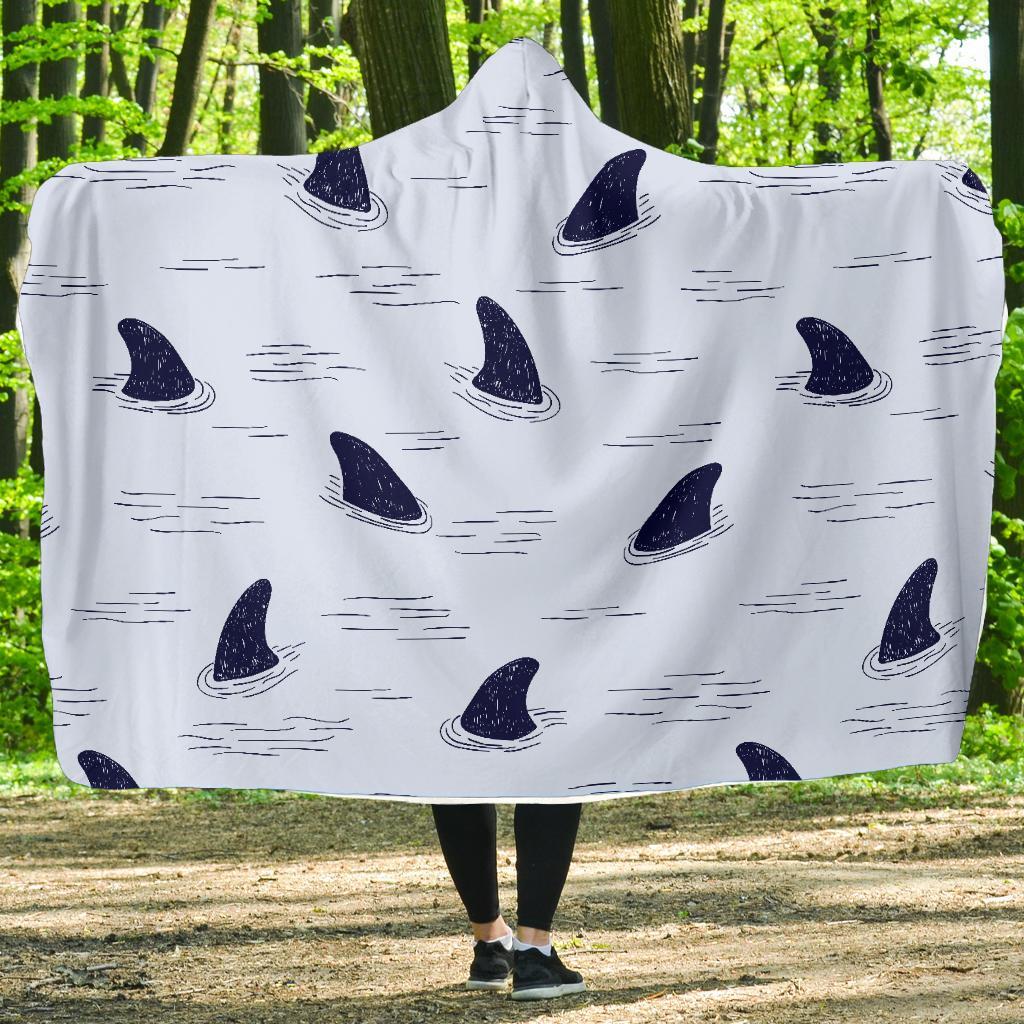 Shark Fin Hooded Blanket