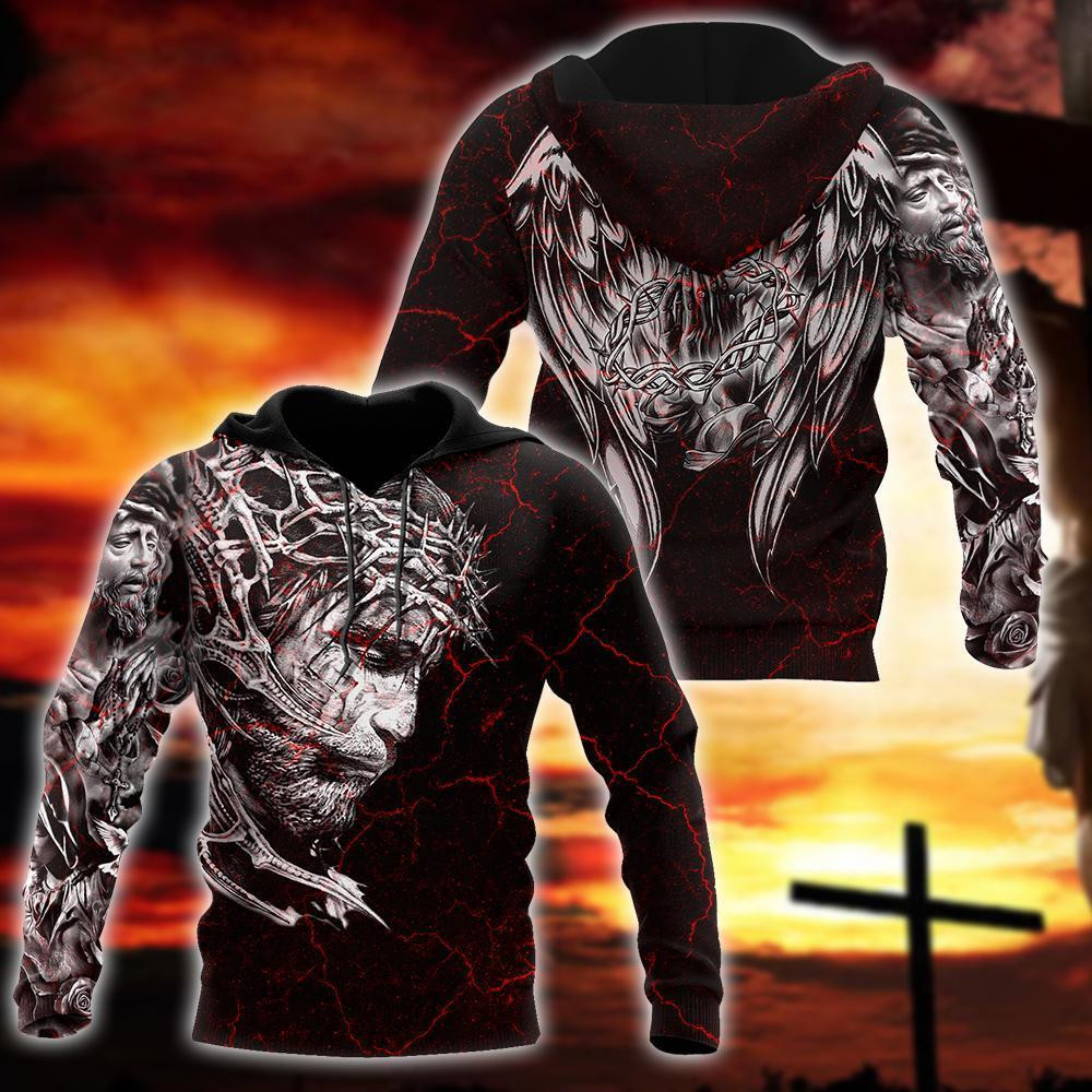 Jesus Christ For Christian Jesus All Over Printed Unisex Hoodie