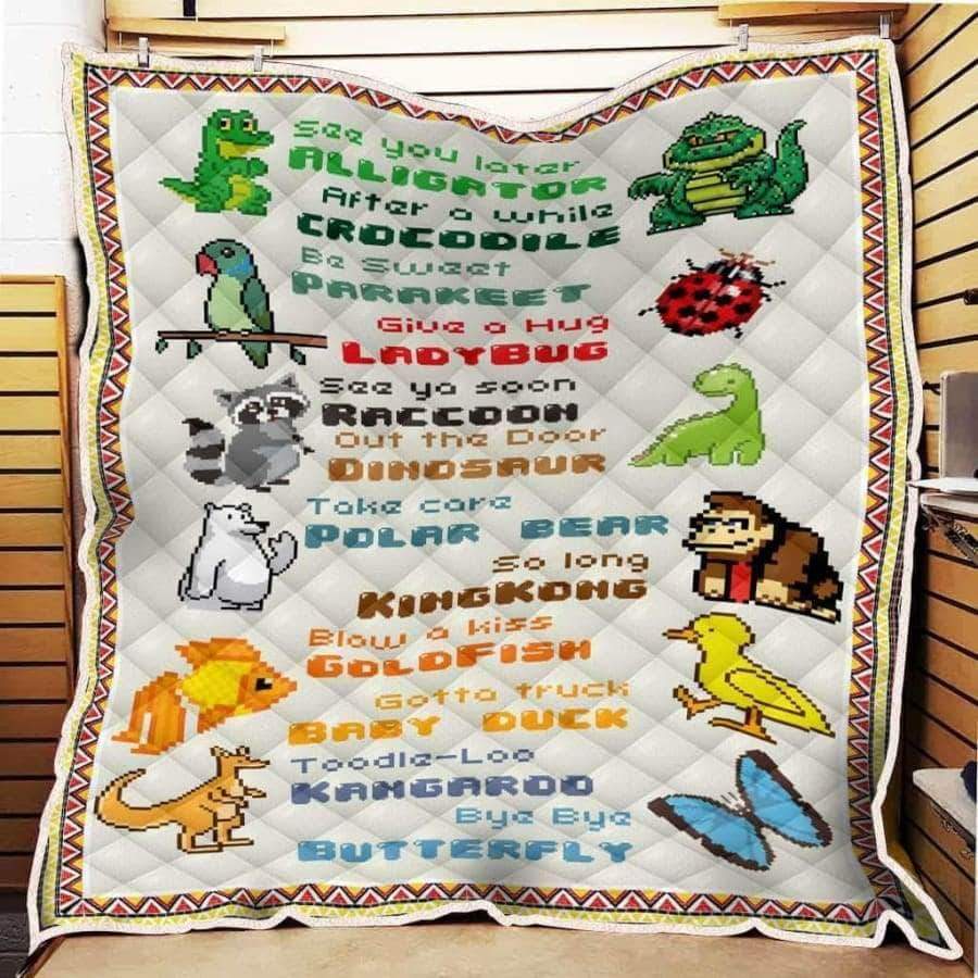 Pixal Animal Quilt – Quilt