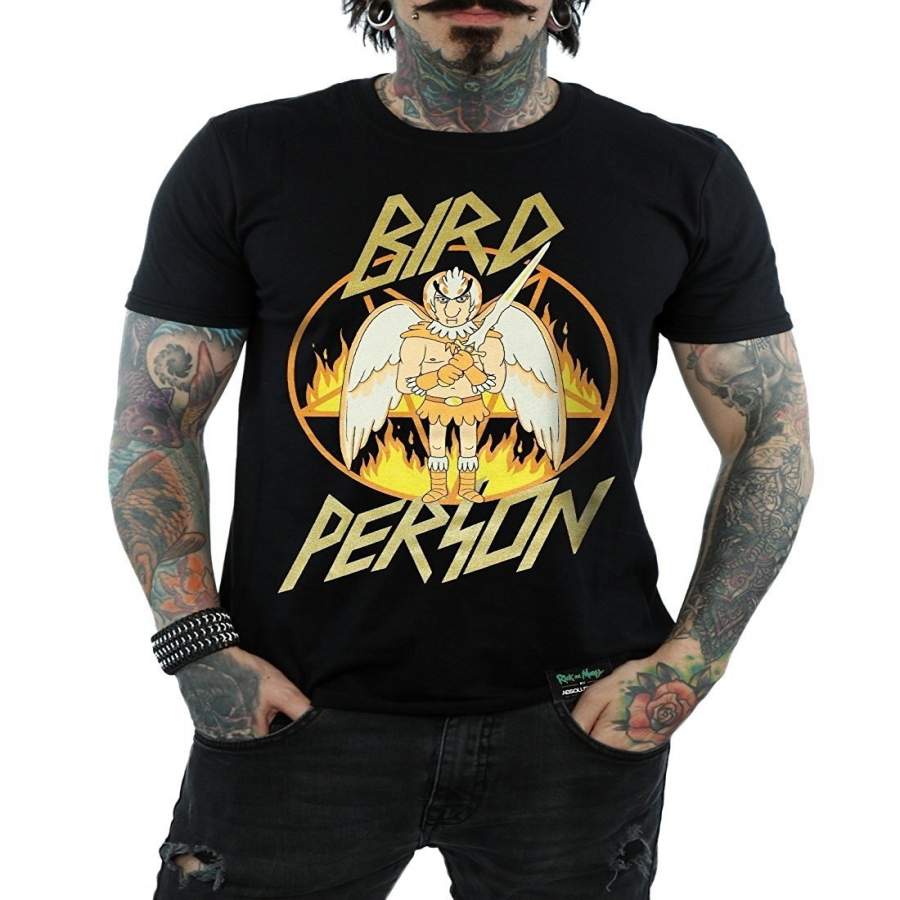 Men’S Rick And Morty Bird Person T-Shirt