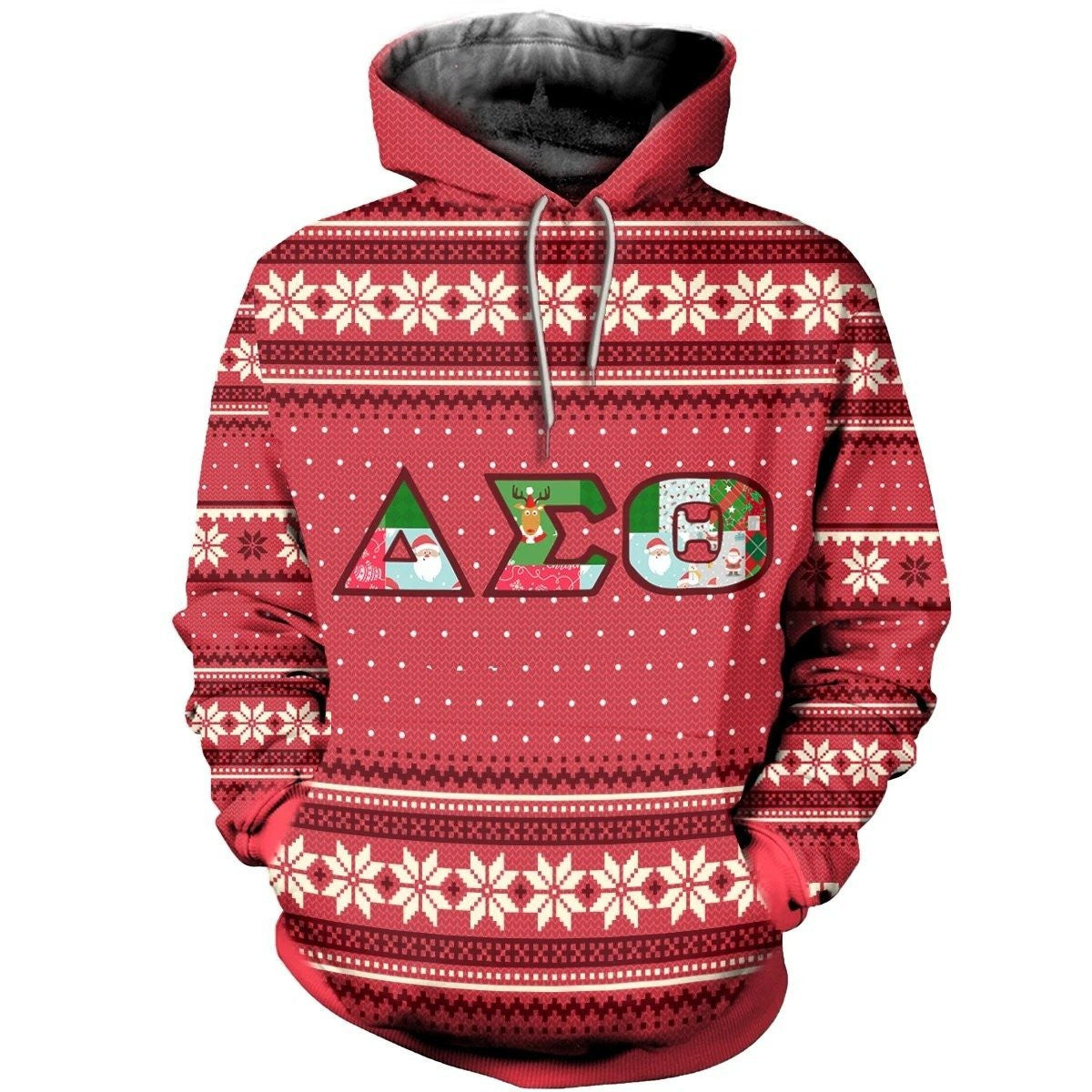 Sorority Hoodie –  Santa Claus  Delta Sigma Theta Hoodie