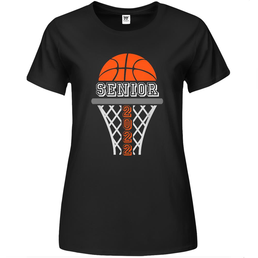 Graduation Senior Class 2022 Graduate Basketball Player Premium Womens T Shirts