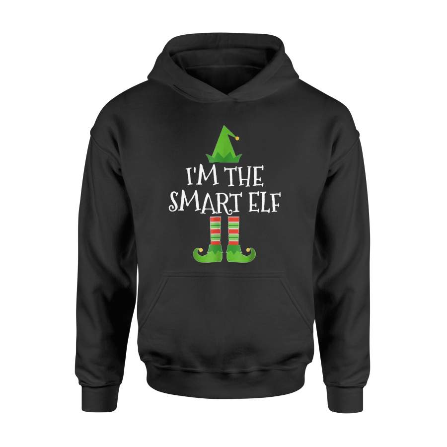 I’m The Smart Elf Matching Family Group Christmas T Shirt – Standard Hoodie