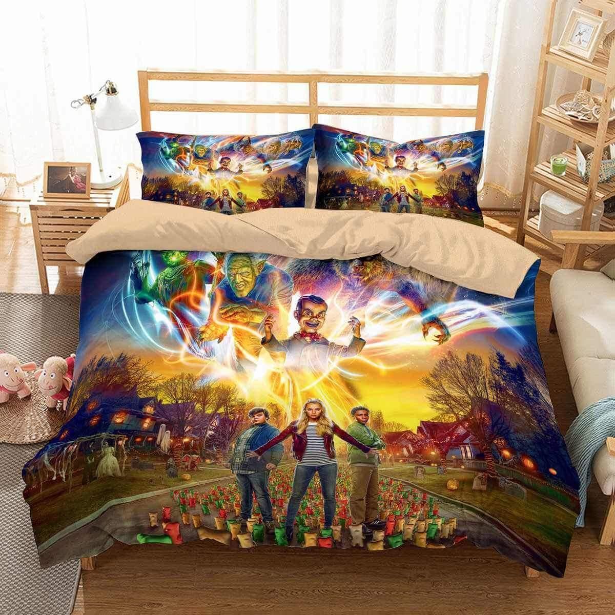 3D Customize Goosebumps 2 Haunted Halloween Bedding SetDuvet Cover Set Bedroom Set Bedlinen