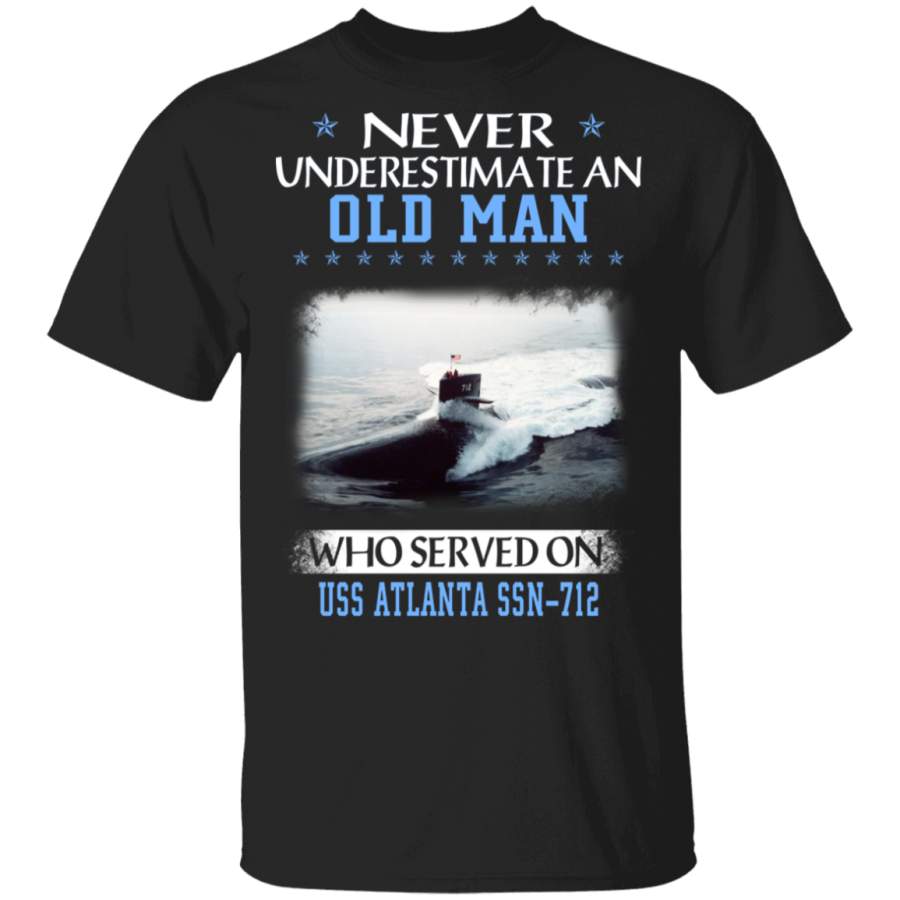 USS Atlanta SSN-712 Veterans Day Christmas Gift T-Shirt