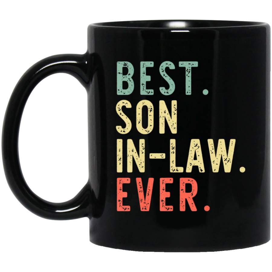 Best Son-In-Law Ever Cool Funny Vintage Gift Coffee Mug