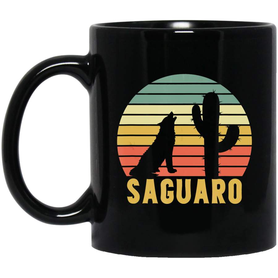 Vintage Saguaro National Park Retro Cactus Tucson _2629 Coffee Mug