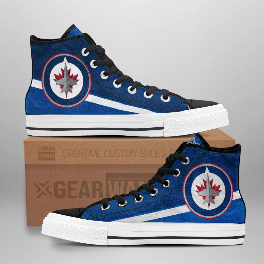 Winnipeg Jets Custom Sneakers For Fans