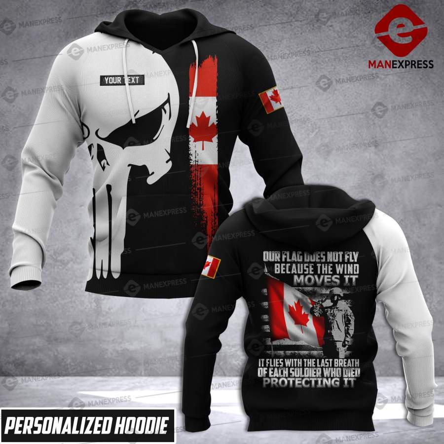 VH CUSTOMIZE CANADA ARMY HOODIE 3D ALL OVER PRINT 1310 HVQ