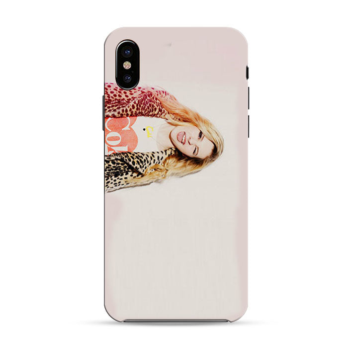 Abigail Breslin Animal Print iPhone X 3D Case