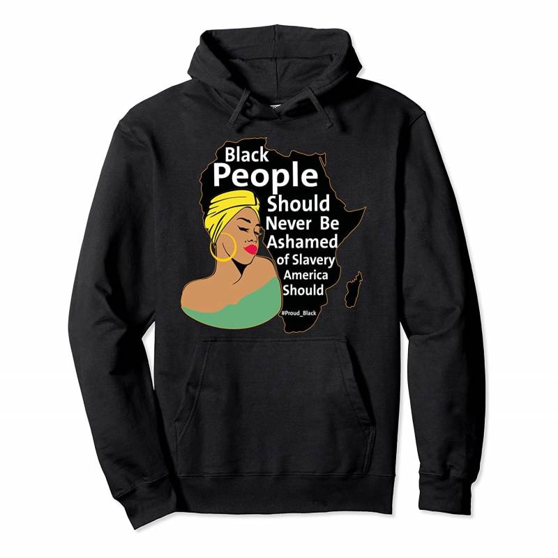 African American women Proud Black Mom Afro Girl Magic gift Pullover Hoodie, T-Shirt, Sweatshirt