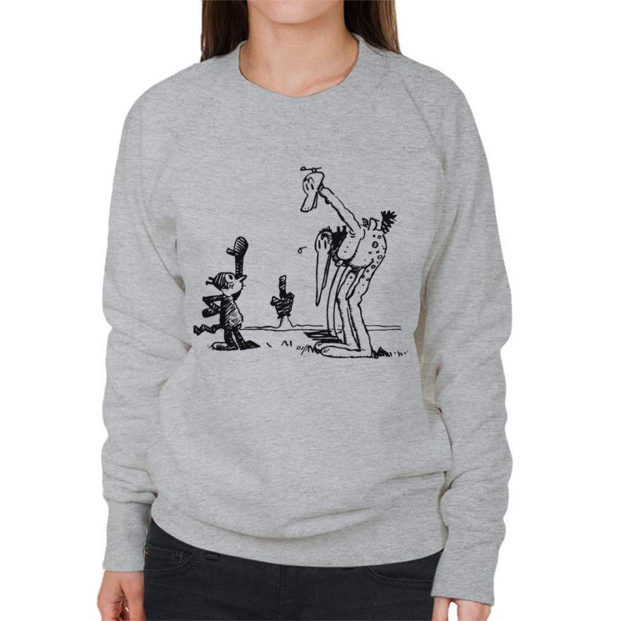 Krazy Kat Walter Cephus Ostrich Women’s Sweatshirt