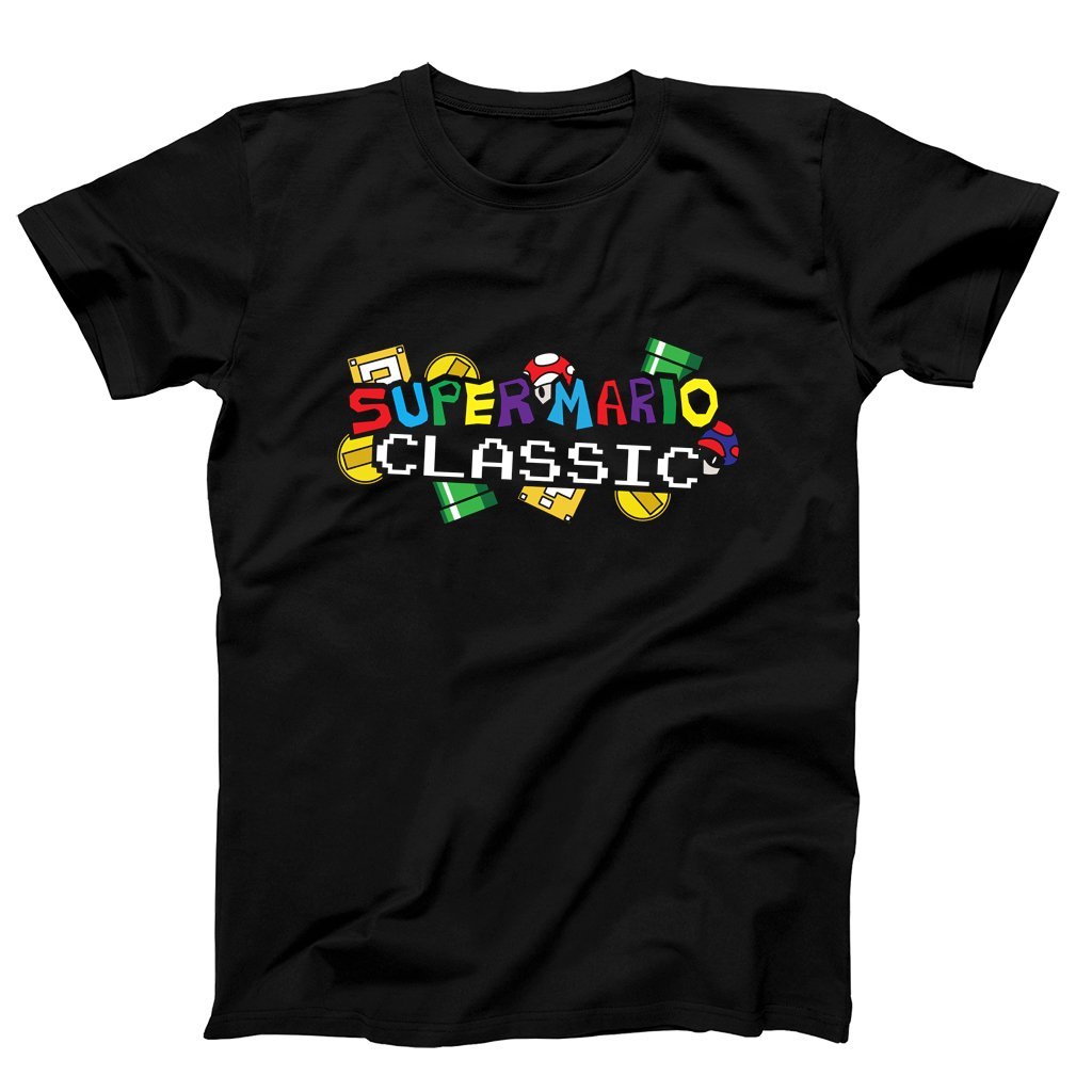 Super Mario Classic Logo Men’s T-Shirt