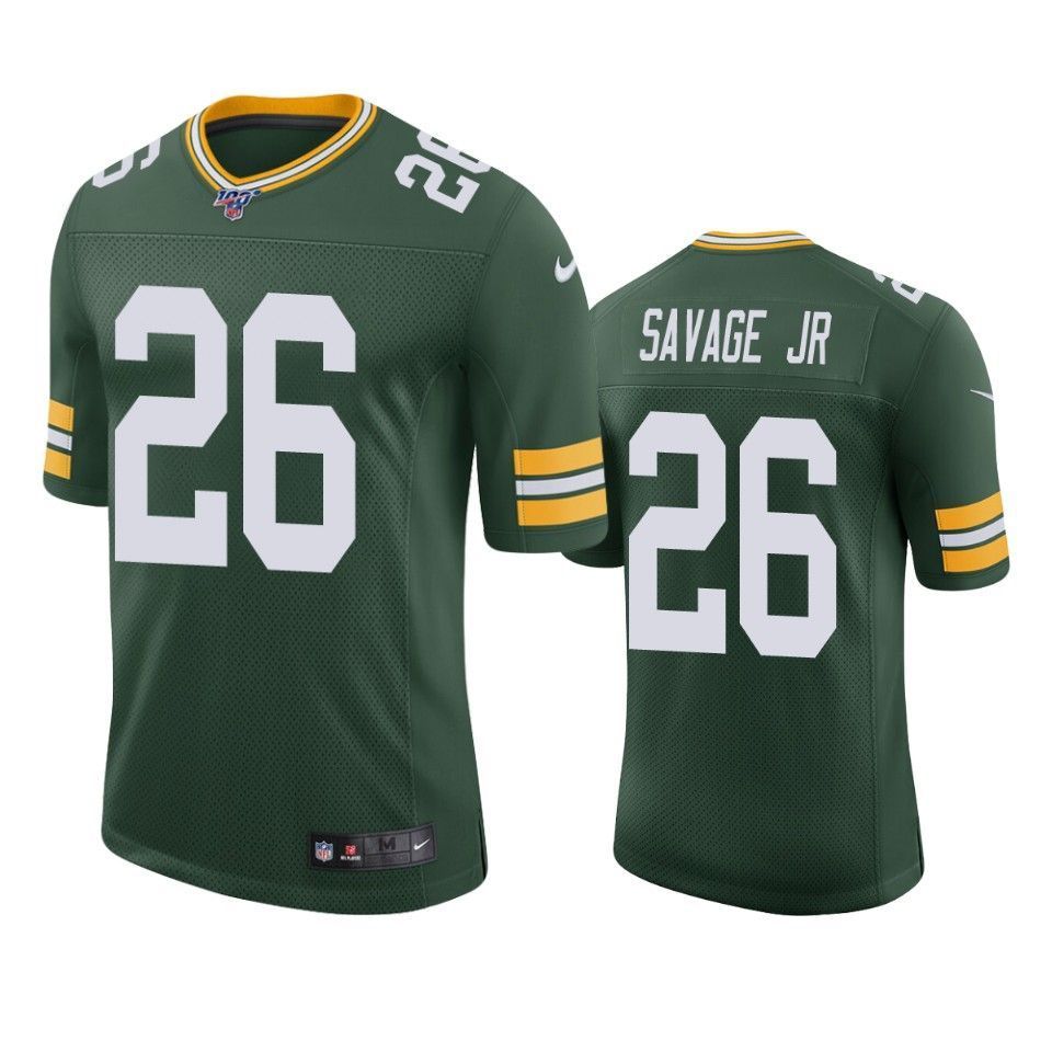 Green Bay Packers Darnell Savage Jr Limited Jersey Green 100Th Season