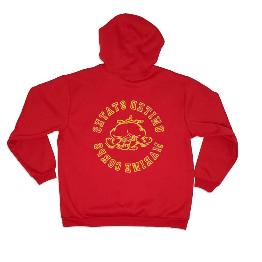 Retro USMC Bulldog Hoodie