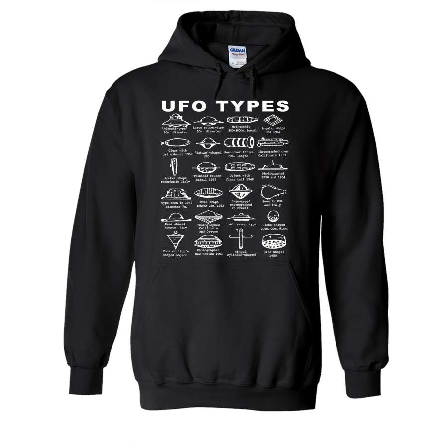 UFO TYPES Hoodie