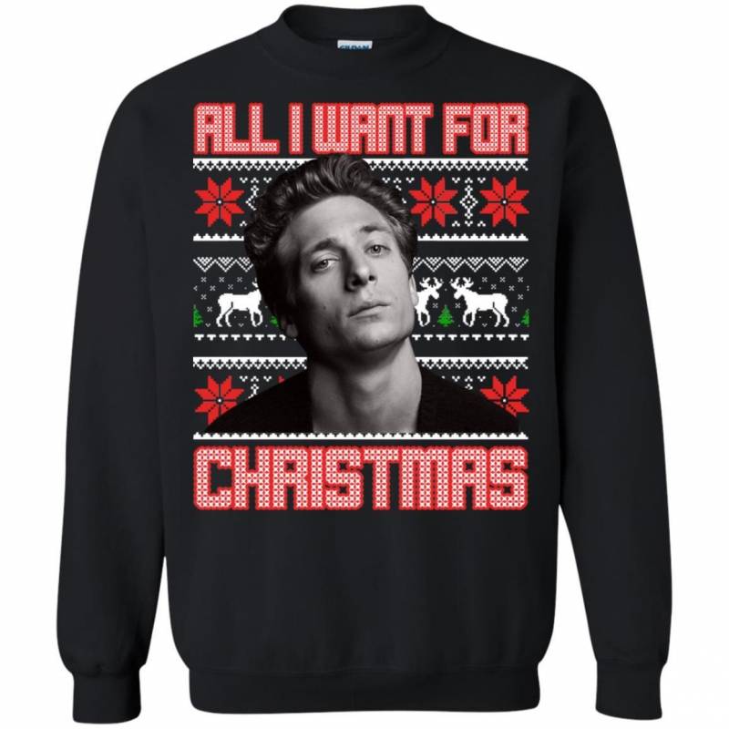 All I Want For Christmas Is Lip Gallagher Ugly Sweater