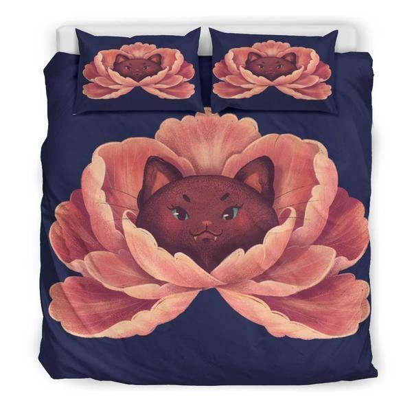 The Flower Cat Bedding Sets