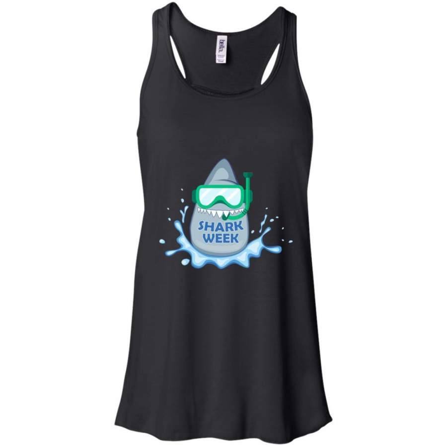 Week of The Shark – Shark Week – Novelty Graphic Tank top – TeeEver